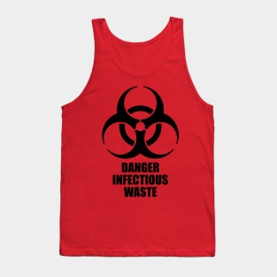 Danger: Infectious Waste Tank Top